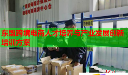 東盟跨境電商人才培養與產業發展創新培訓方案